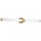Access Lighting Retreat, LED Vanity, Antique Brushed Brass Finish, Acrylic Lens Acrylic 62537LEDDCS-ABB/ACR - alternate 4